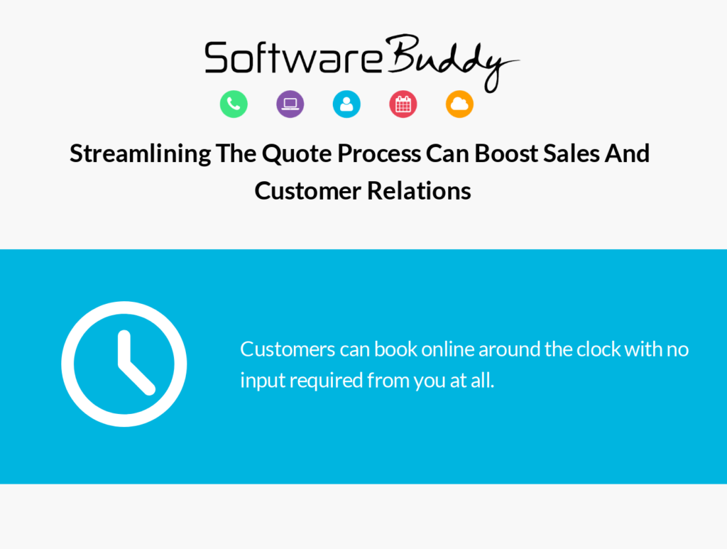 Software Buddy - Boost sales and customer relations - inforgraphic 1