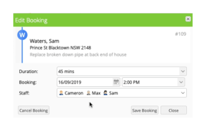ServiceM8 8.0 Updates Multi Staff Booking