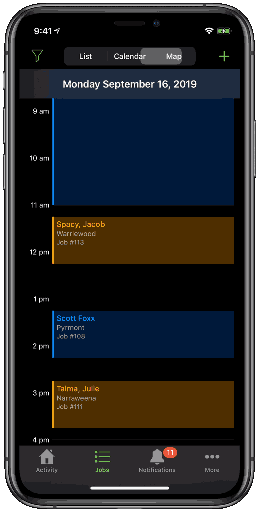ServiceM8 8.0 Updates Mobile App Calendar Improvements